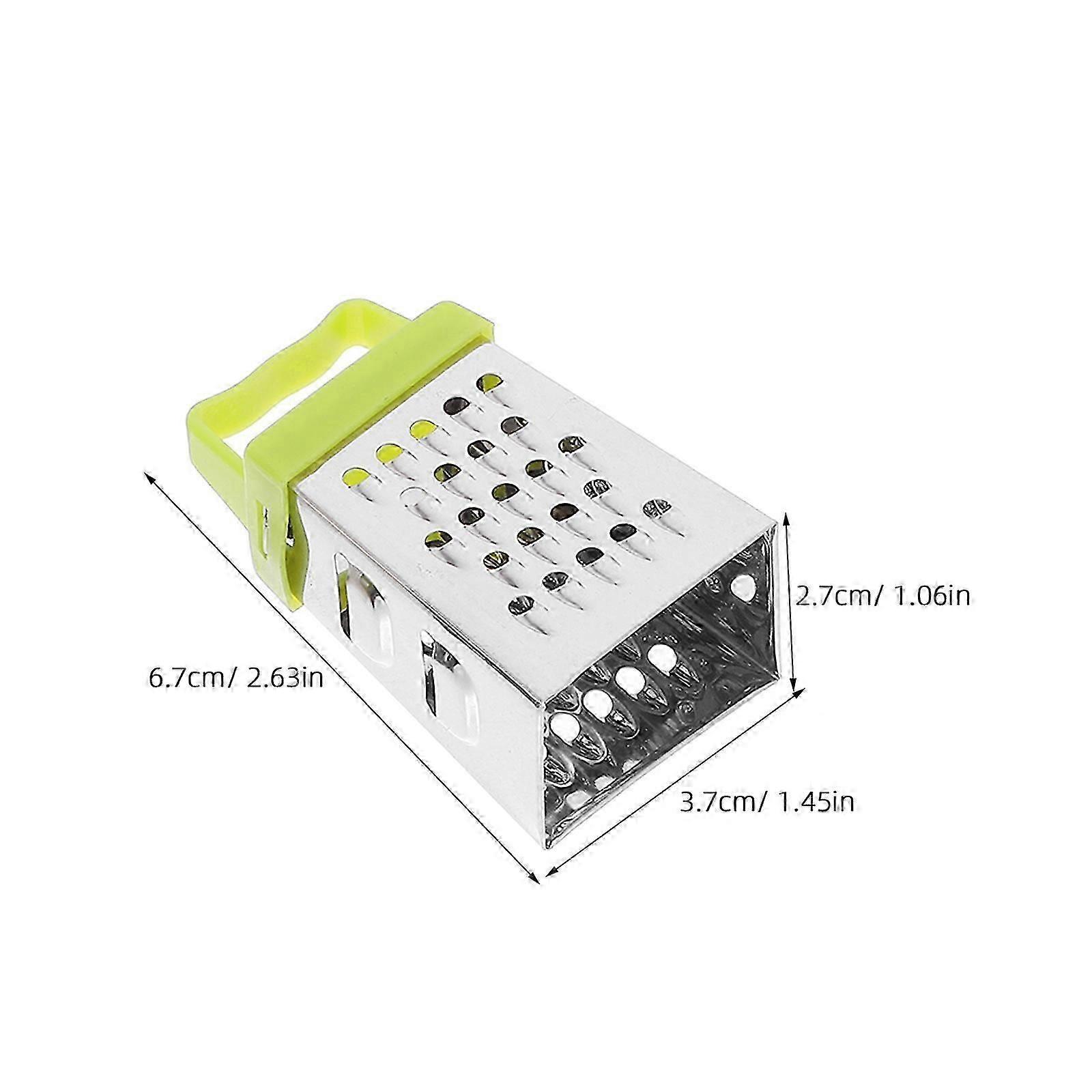 Multi Function Mini Cheese Stainless Steel Vegetable 6Pcs