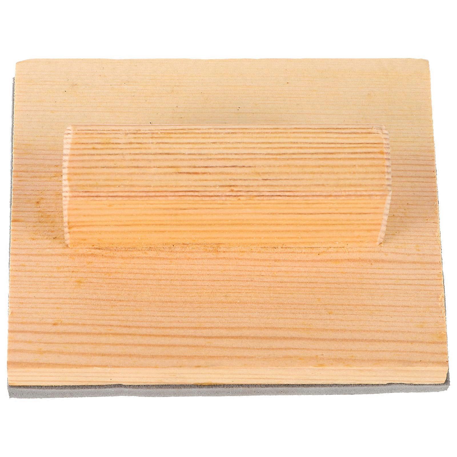 Solid Wood Art Paint for Wall Doddle with Sponge