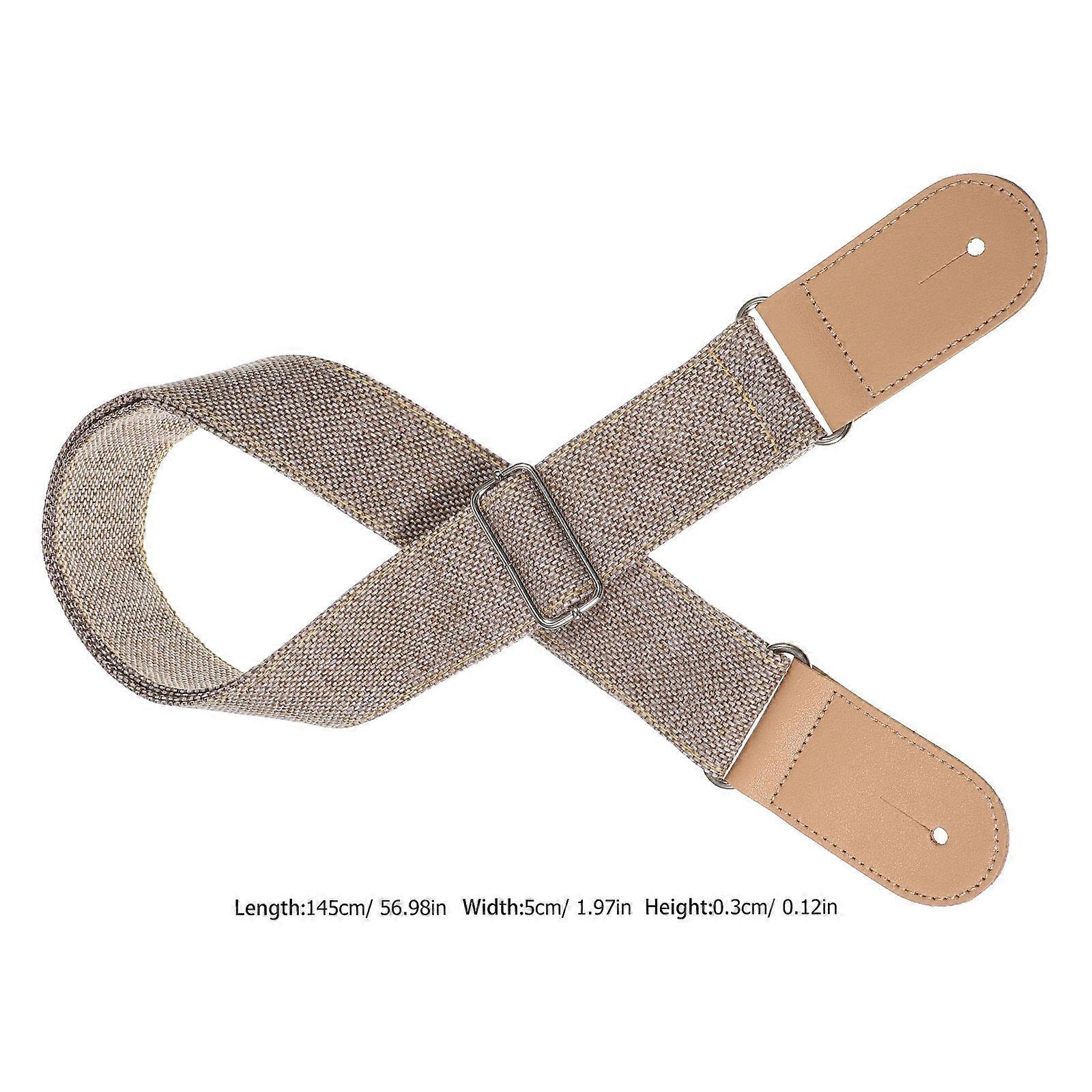 Basgitarrrem Justerbar längd För gitarrister Bekvämt material 1 set