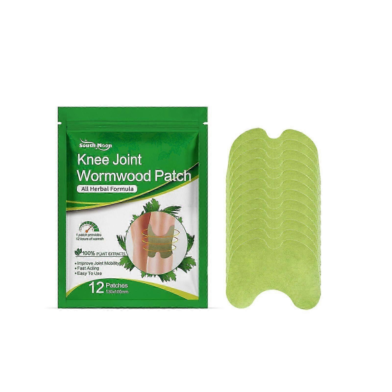 Relieve Joint Pain with Knee & Body Care Patches, Natural Herbal Relief ,12pcs