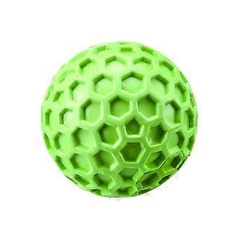1x Elastischer, bissfester Hunde-Spielball mit Pfeife und Geräuschen aus Gummi (UK) | ^uk |