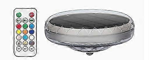 Outdoor Navigation Lights Solar Powered IP67 6 Modes Multiple Functions with Wireless Remote Control