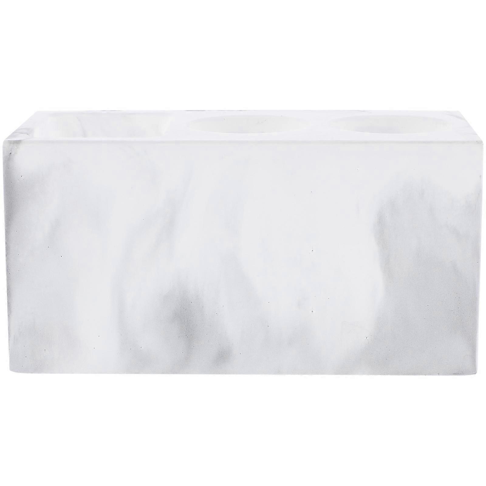 Electric Toothbrush Holder for Bathroom Storage Multi-Grid Toothpaste Organizer