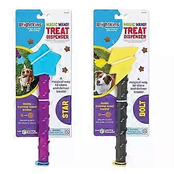 Dog Magic Wand Treat Dispensing Food Interactive Spill Feeder Boredom Training