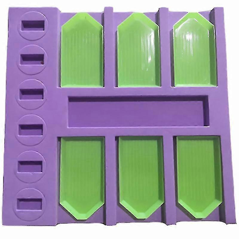 Plastic, sponge storage container for DIY use, versatile organizational tool