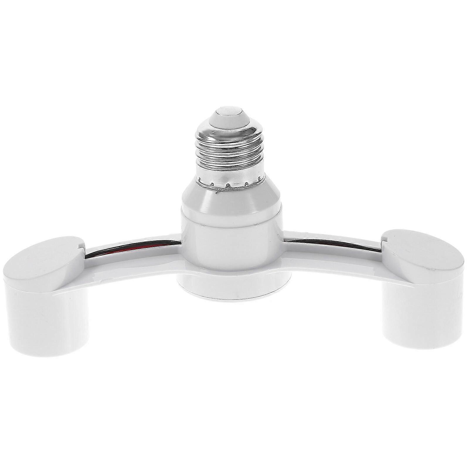 Light Socket Splitter Lamp Double Heads Light Socket Branch Adapter pentru bec LED
