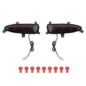 1 Pair LED Rear Bumper Reflector Fog Brake Turn Signal Indicator Light Left Right Fit For I20 Facelift 2018 to 2020