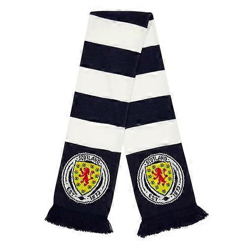Scotland Crest Acrylic Stripes Scarf