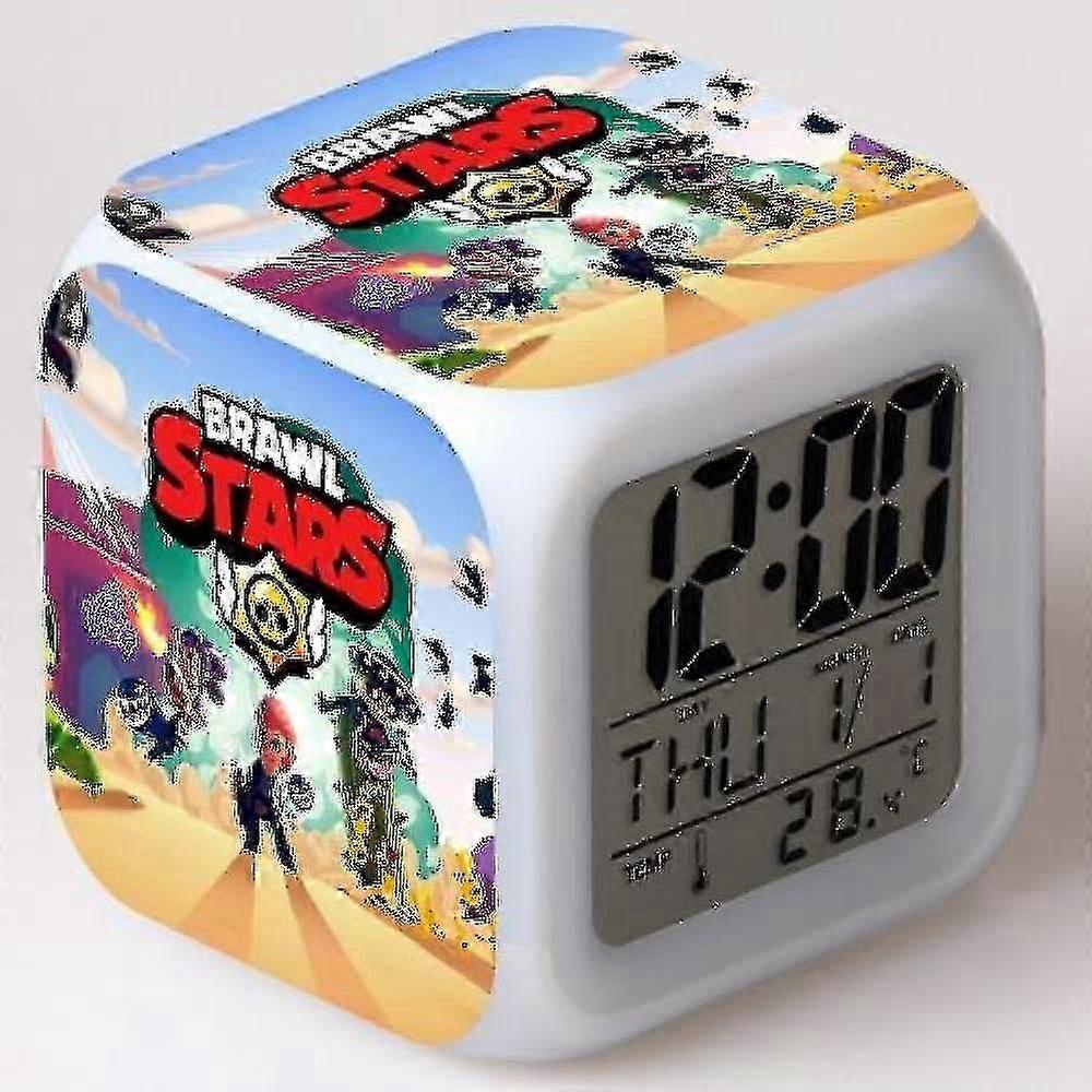Colorful Multifunctional Led Alarm Clock/YY