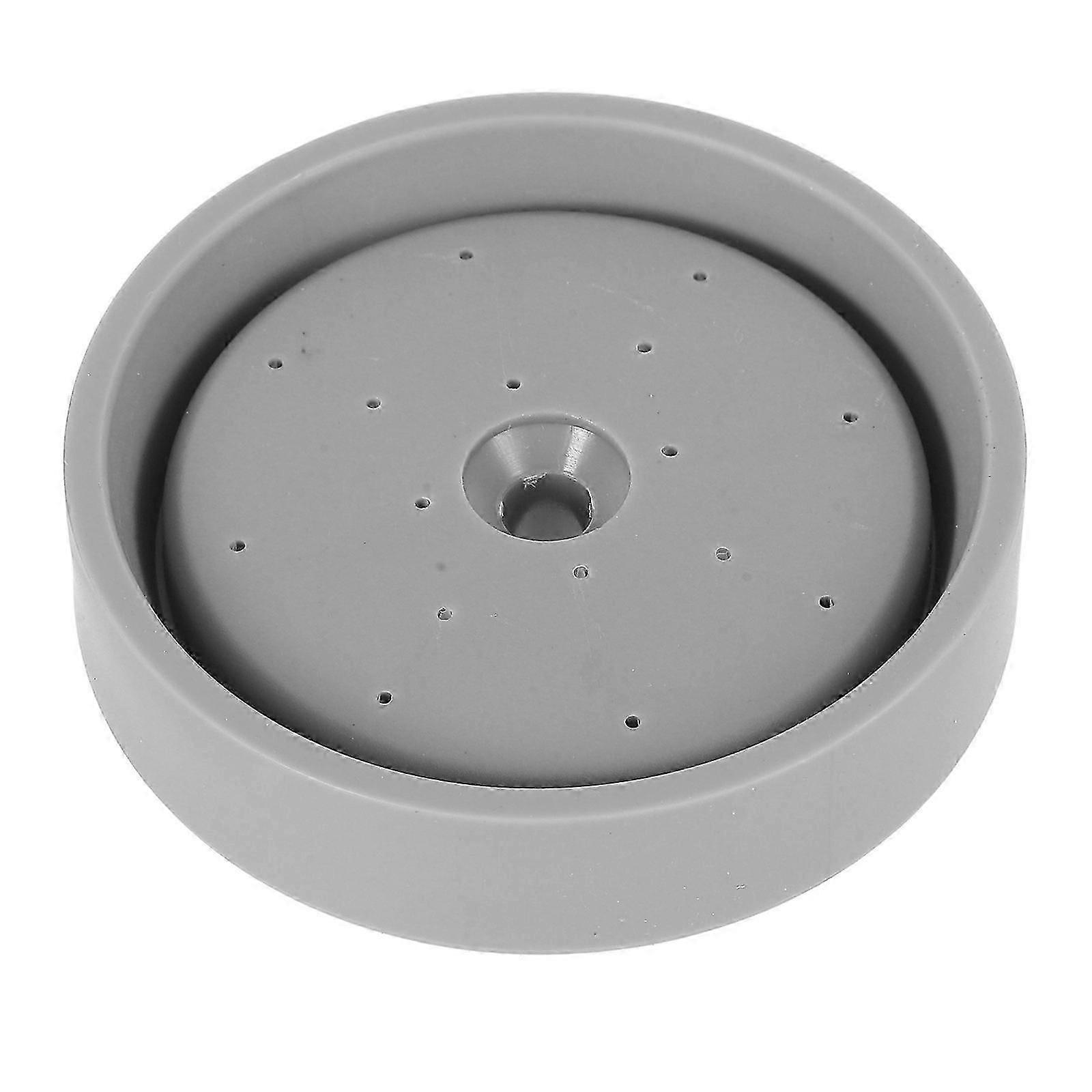 Leakproof Shower Head Cap, Durable Plastic, Easy Installation, Silver, For Home Use