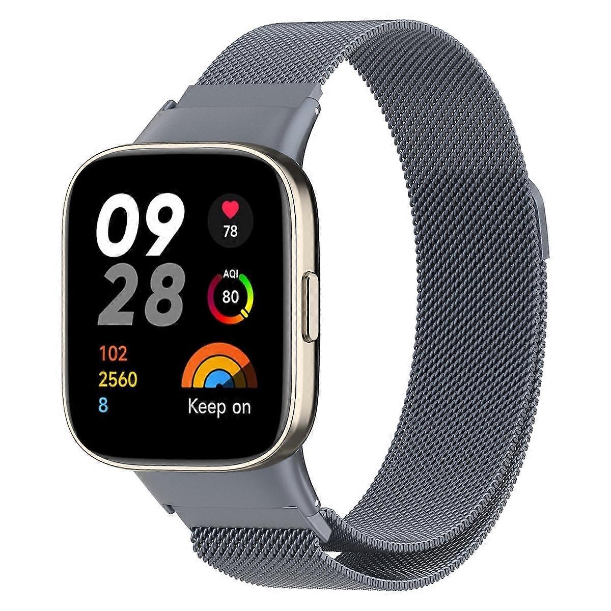 Milanese Loop bracelet with magnetic clasp for Xiaomi Redmi Watch 3
