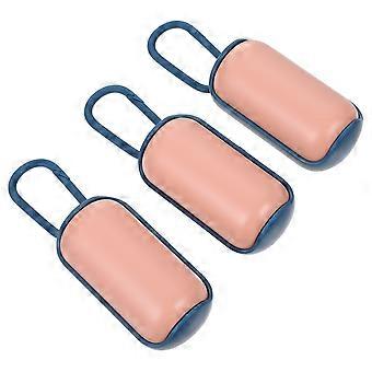 Pet Waste Bag Holder for Dog Waste with 3Pcs Dispensers and 45 Bags