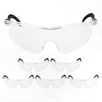 Children's Protective Eyewear - 6 Pack Clear Safety Glasses for Kids & Toddlers
