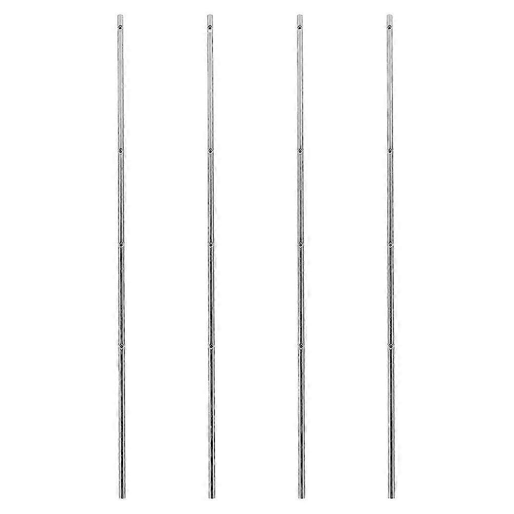 Foosball Table Replacement Poles Improves Reaction Compact Design 4Pcs