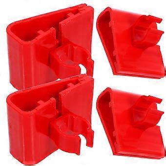 4 stuks aquariumlamphouderclip, afneembare, zware kunststof aquariumlampbeugel