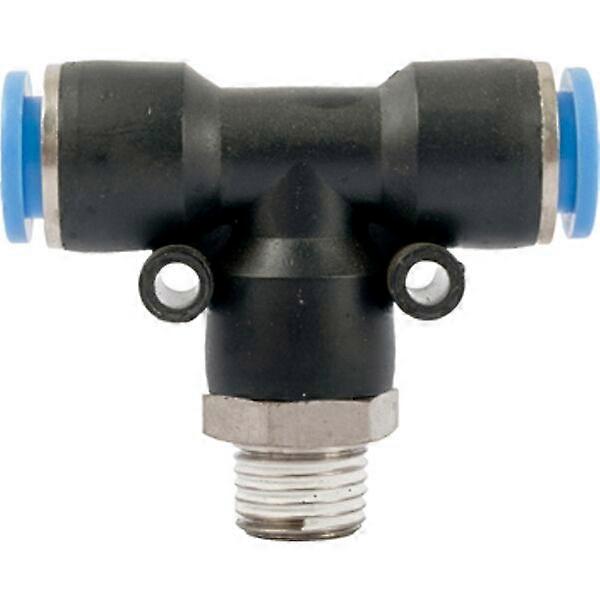 Pu Hose Fitting Tee 10mm-1/4 M