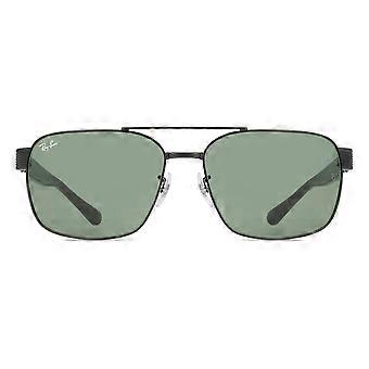 Ray-Ban RB3751 002/31 Full Rim Black Unisex Aviator Sunglasses UV3 Original