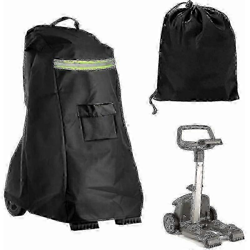 Dustproof Dolphin Pool Cleaner Robot Cover with Drawstring, Handle Pockets & Reflective Strips