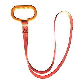 Kayak Stand up Assist Strap Boat Standing Rope Non-slip Grip Handle Canoe Drag Handles Pull up Bar Handles compatible withDragging Kayak Orange