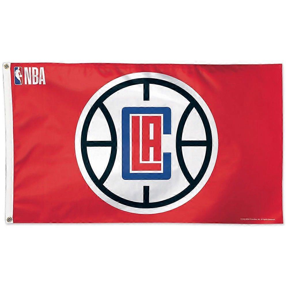 LA Clippers Logo One-Sided Flag CAM285