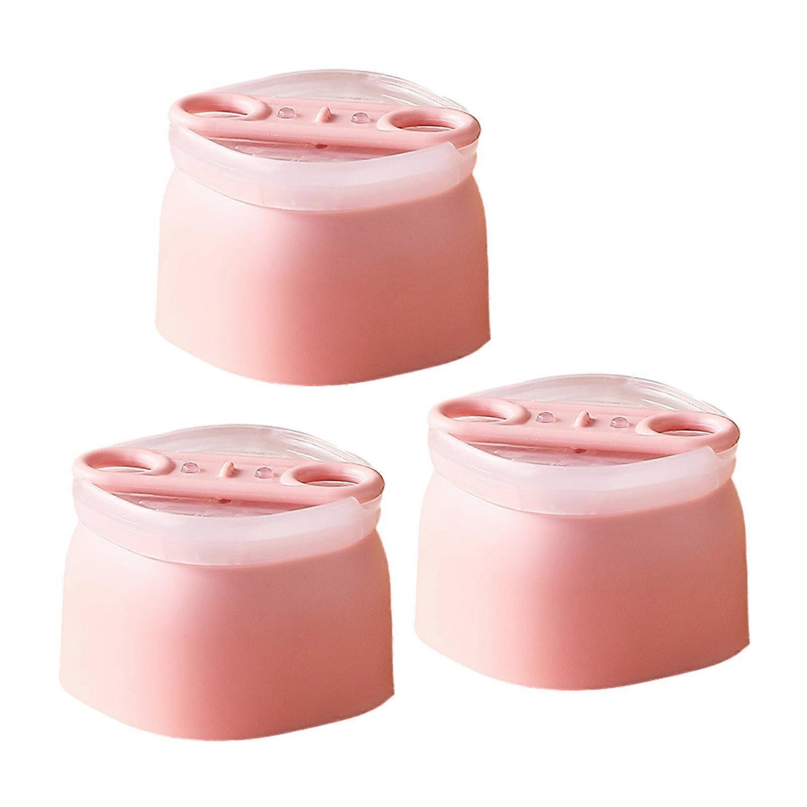 3Pcs Ice Cube Mold for Freezer and Drinks