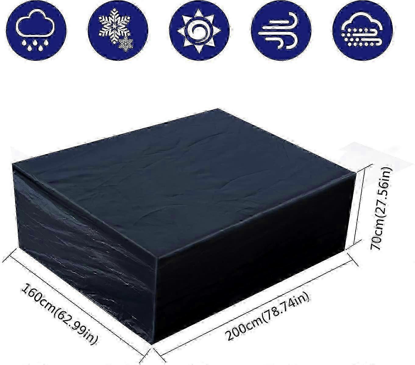 Rectangular Patio Furniture Cover Waterproof Outdoor Table Protector