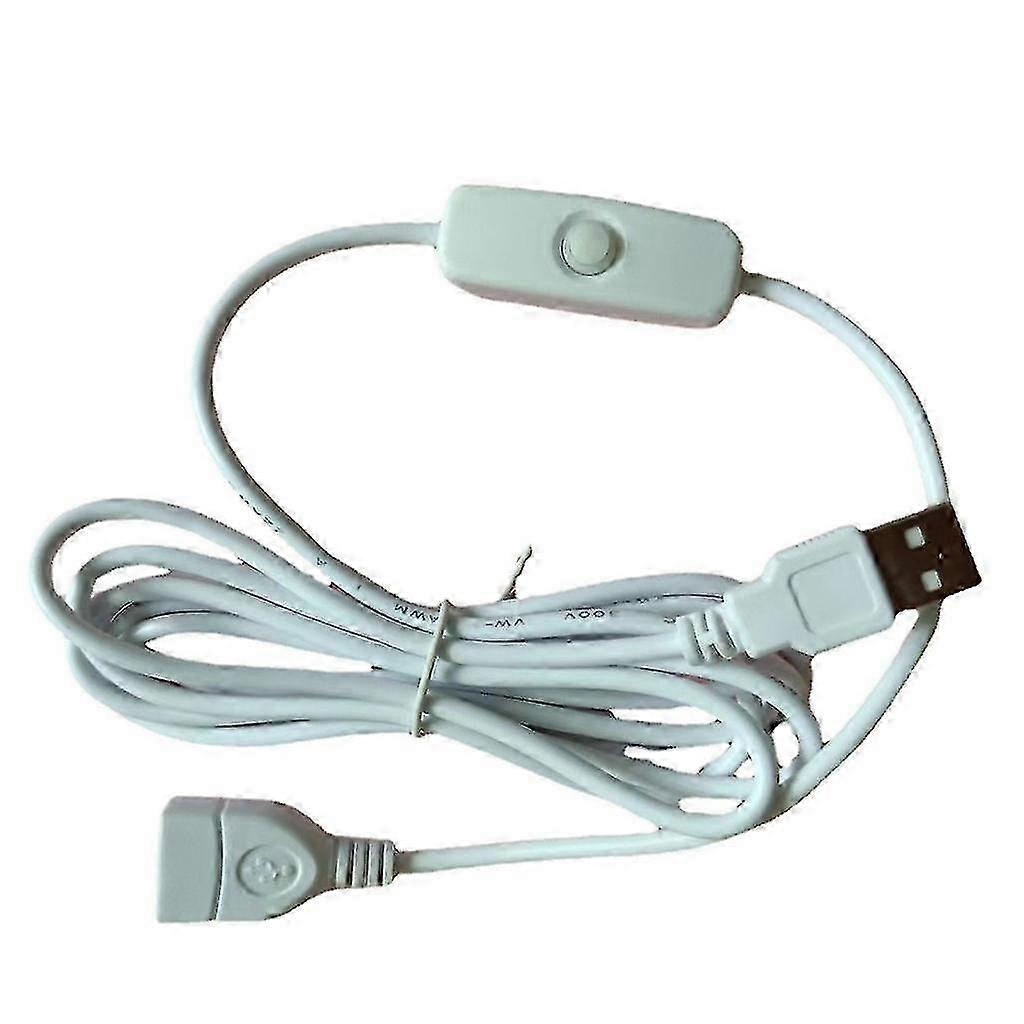2m USB Extension With Physical Switch