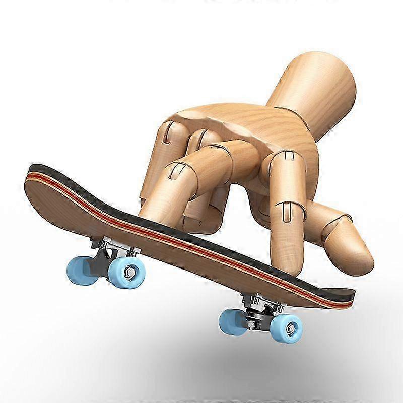 Maple Five-Layer Finger Skateboard Toy
