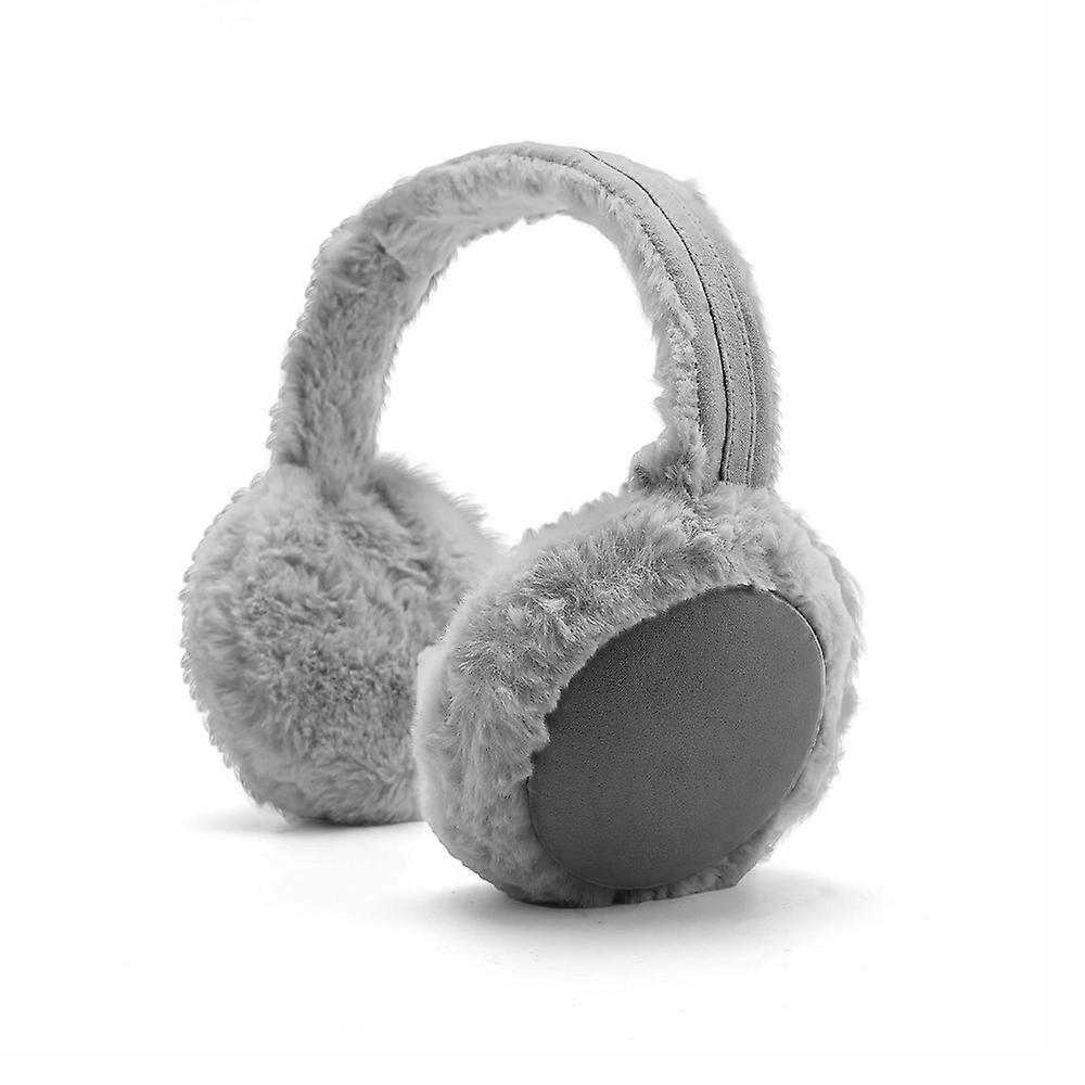 Foldable Compact Windproof Ear Muffs Ultra Soft Plush Lining