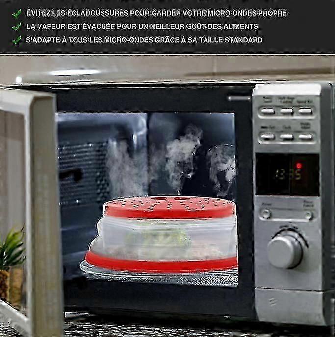 Microwave cover 3 in 1 (red)
