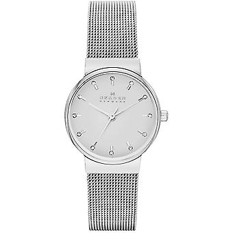 Skagen Ancher Quartz Analog Women Watch with SKW2195 Stainless Steel Bracelet