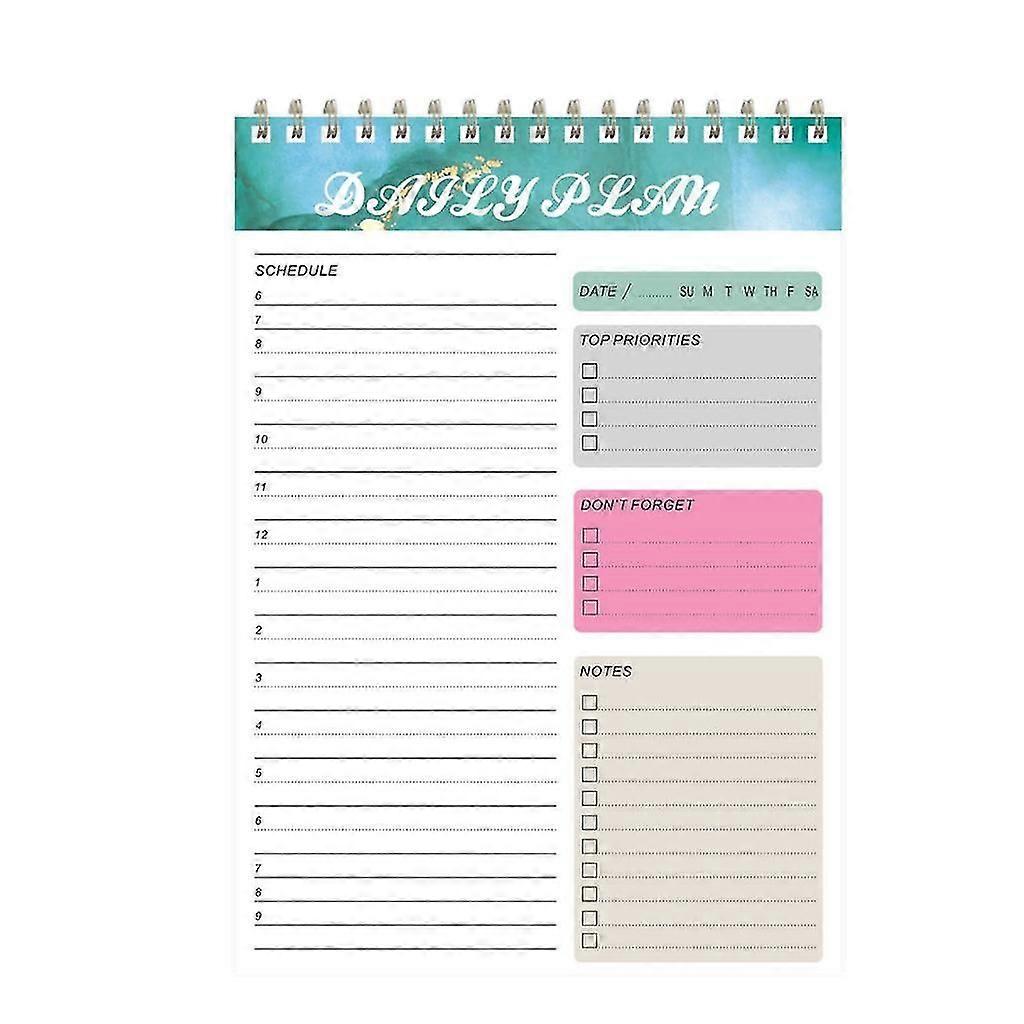 Weekly Planner Notepad Undated Planner Sheets Planner Desk Planner to Do List