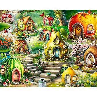 Fruitful Dream Village Jigsaw Puzzle for Adults and Family Colorful Fantasy UE2229