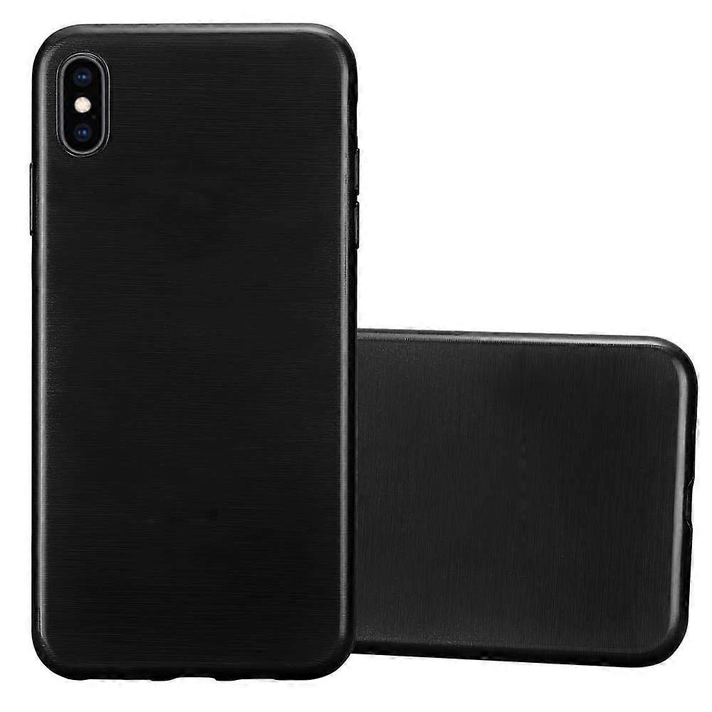 Compatible with iPhone XS Max Protective TPU Case - Brushed Design