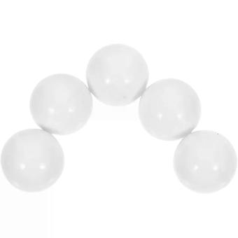 5pcs Roulette Wheel Beads Acrylic White for 8 to 12 Inch Discs