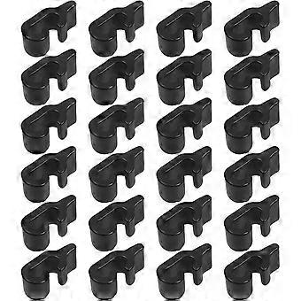 Connectors 48Pcs Black Plastic for Wire Panels and Pet Playpens