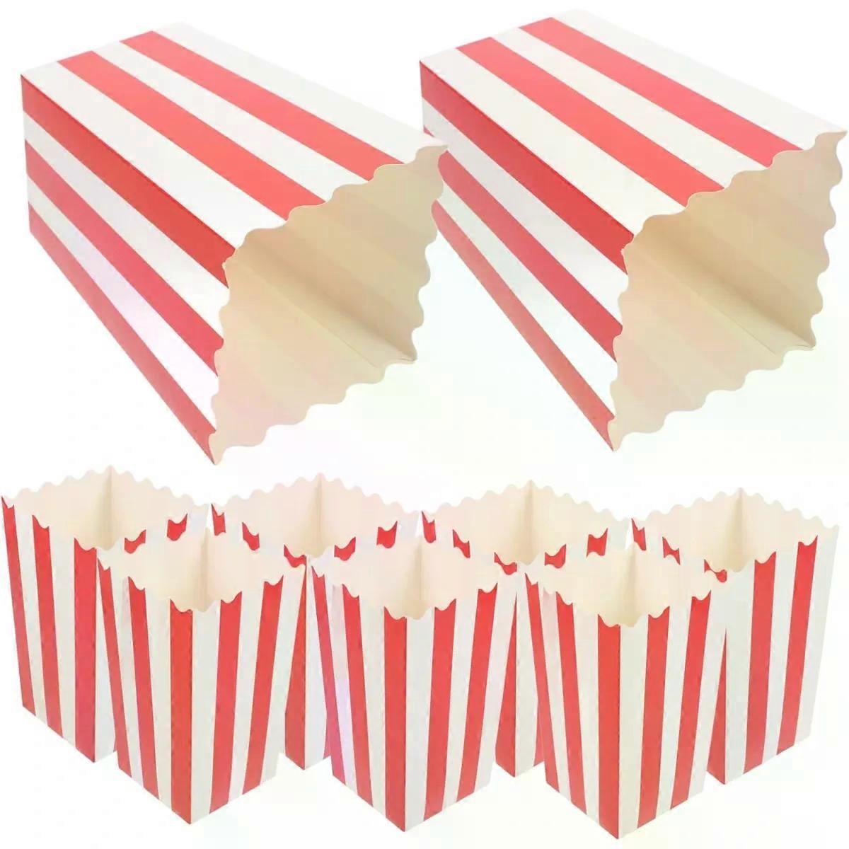 Popcorn Boxes 25pcs for Snacks and Chicken Party Use