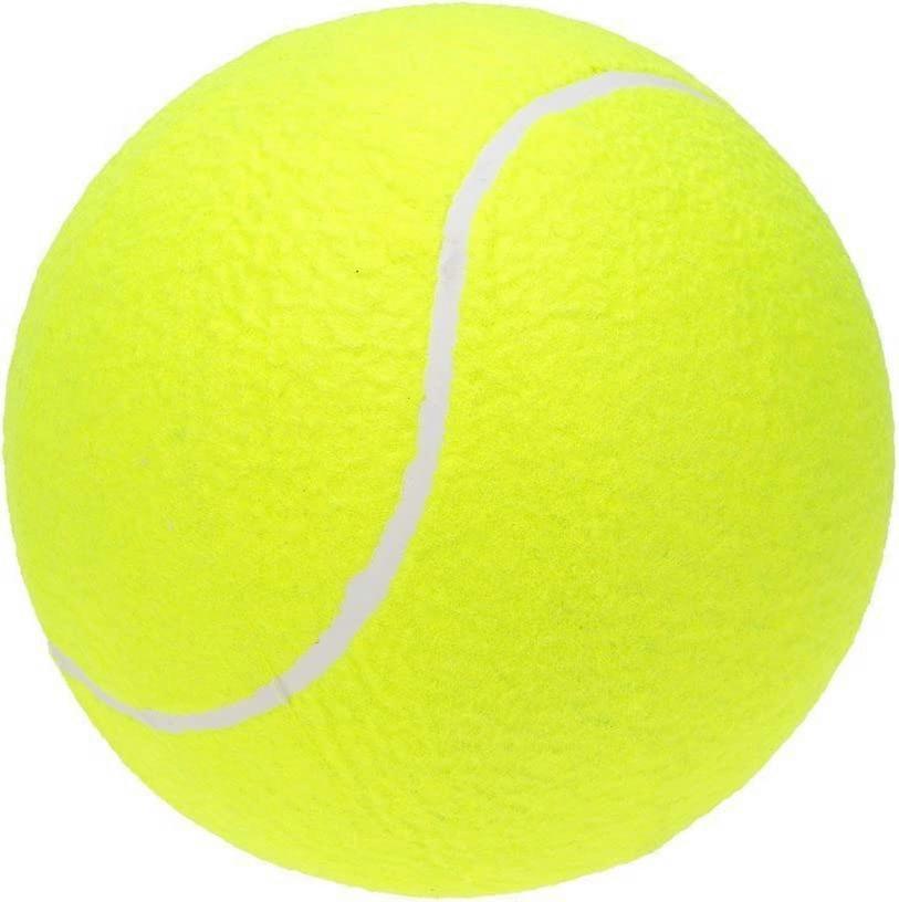 Solid 24cm Rubber Felt Outdoor Ball
