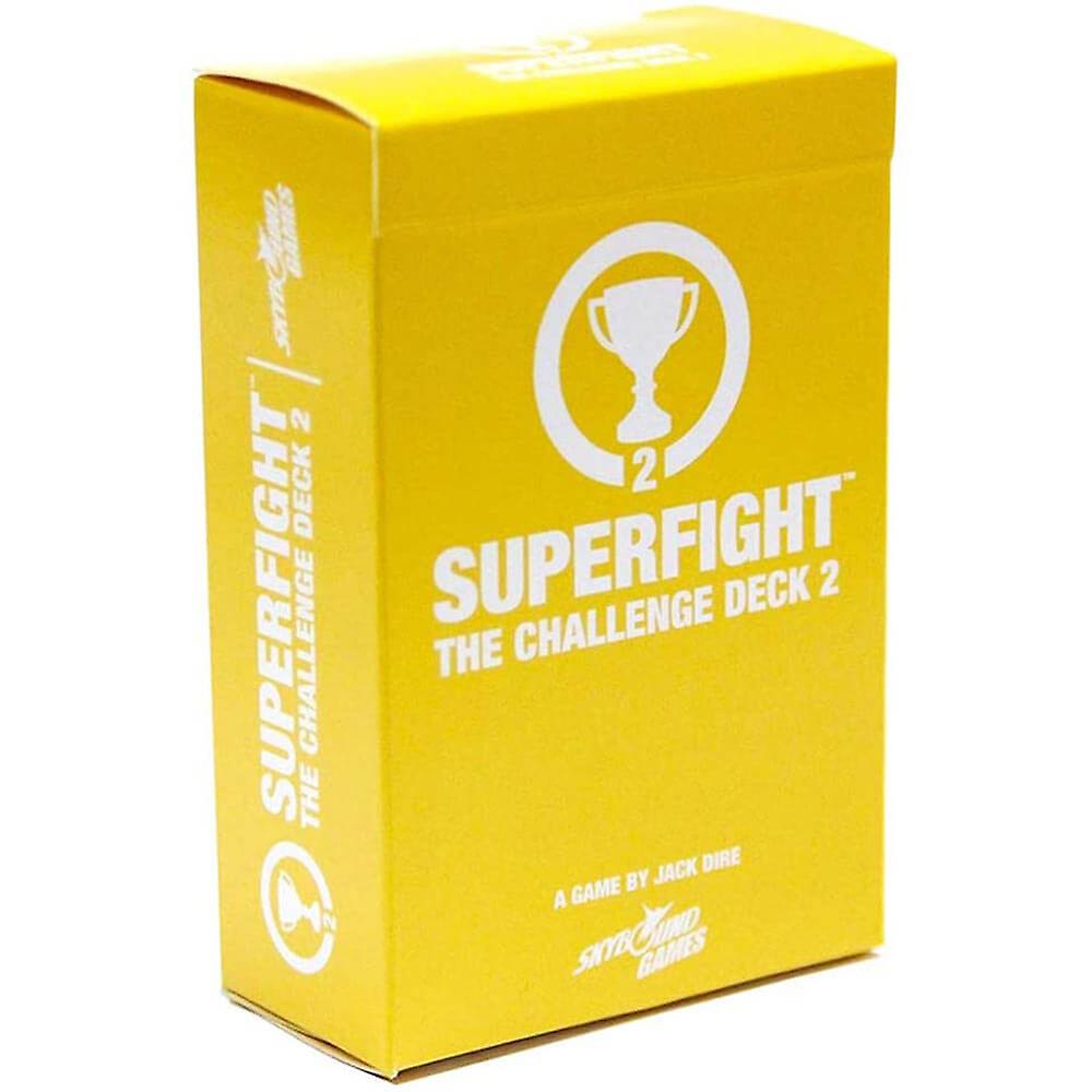 Highly Interactive Excellent Quality Superfight The Challenge Deck 2 Card Game