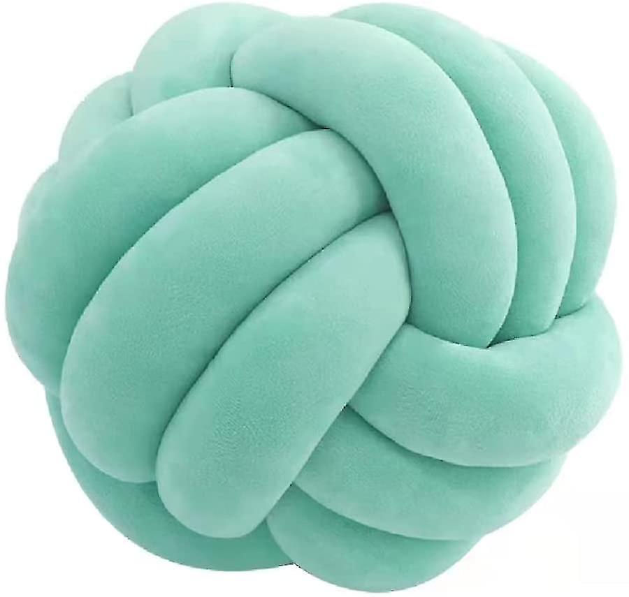 Knot Pillow Ball Round Cushion, Decoration Knotted Throw Pillow Home Floor Cushion, Stuffed Plush Knot Ball Pillow Car Sofa Lumbar Cushion Decor Kids