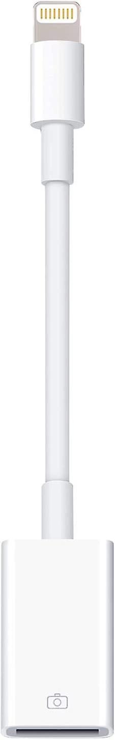 Lightning to USB Camera Adapter Lightning Female USB OTG Cable Adapter for Select iPhone,iPad Models Support Connect Camera, Card Reader, USB Flash Dr