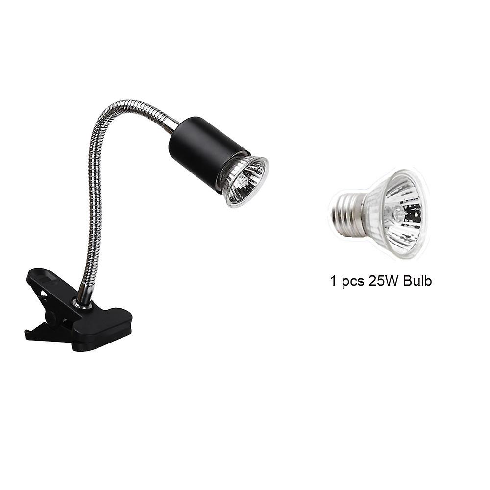 Heating insulation lamp black naked lamp + bulb 25W Eurocode