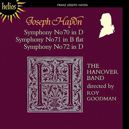 J. Haydn - Symphonies Of Joseph Haydn Nos. 70, 71, 72 (Goodman) [CD]