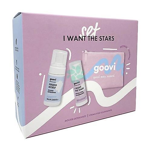 Set illuminating cream bag + cleansing mousse 3 units