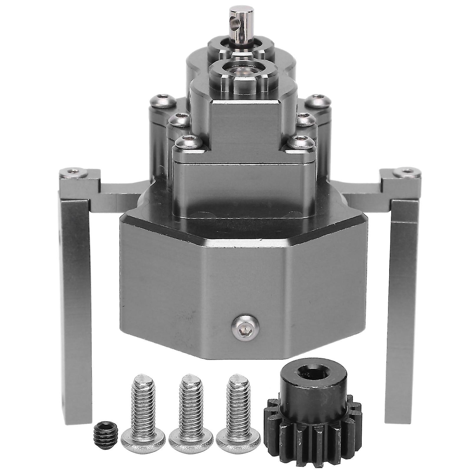 313Mm Wheelbase Metal Chassis Frame Front Gear Box Fit For 1/10 Rc Crawler Car Partstitanium