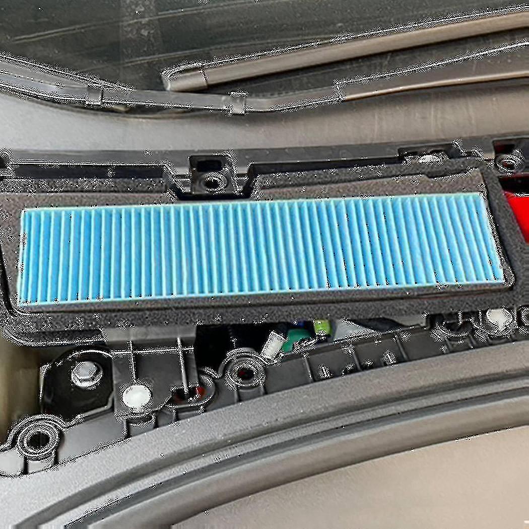 2x Car Air Conditioning Inlet Filter Replacement For Model 3 2021 Air Filter Accessories External