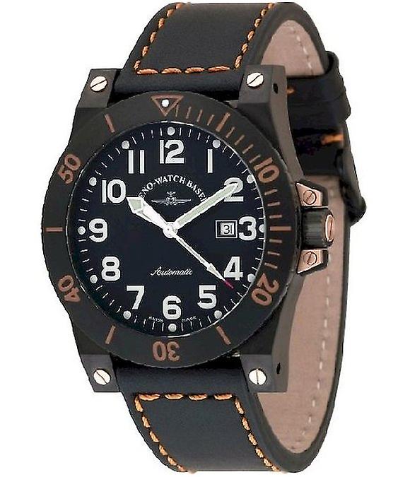 Zeno-Watch - Watch - Men - Chrono - Muscle Automatic black - 8095-bk-a1