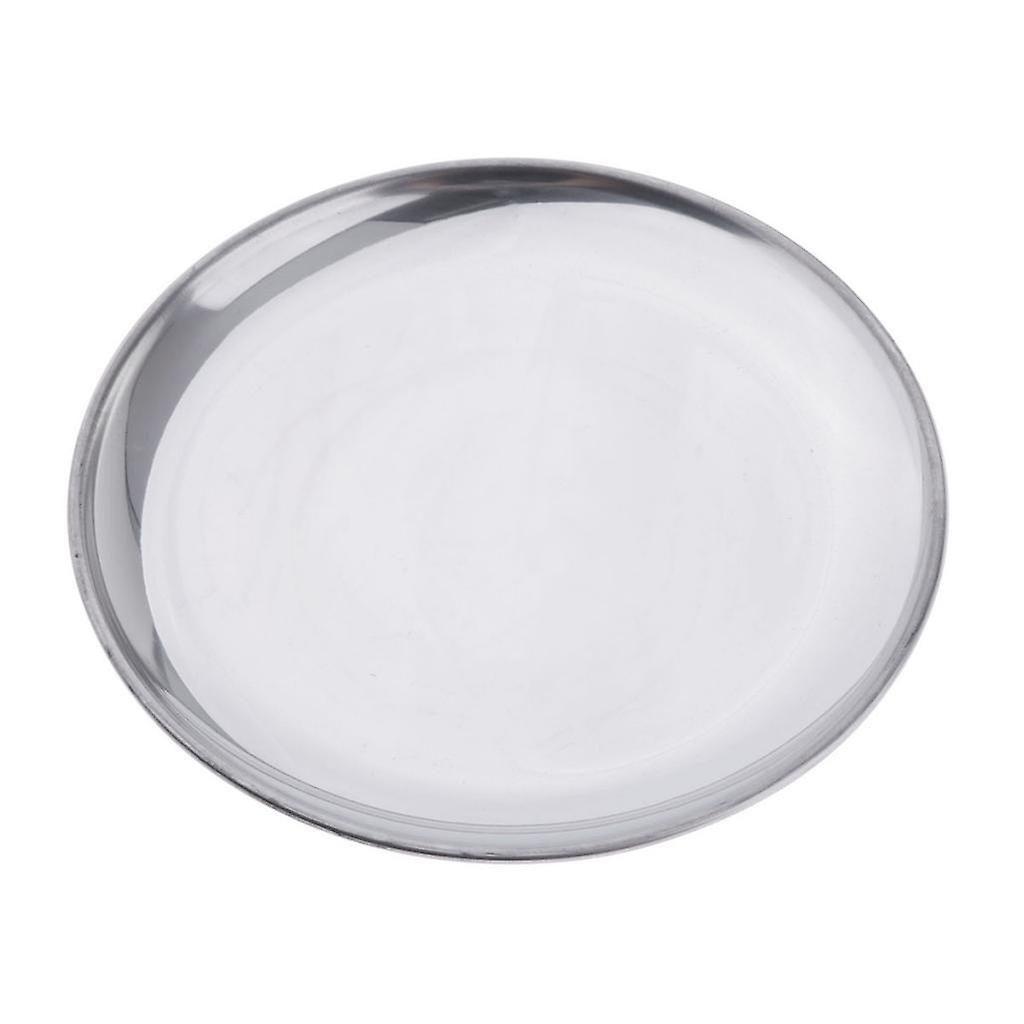 Runde plader i rustfrit stål 20 cm