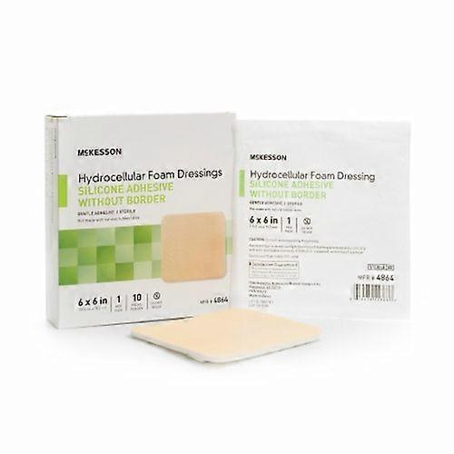 McKesson 硅胶泡沫敷料,10 盒(6 件装)