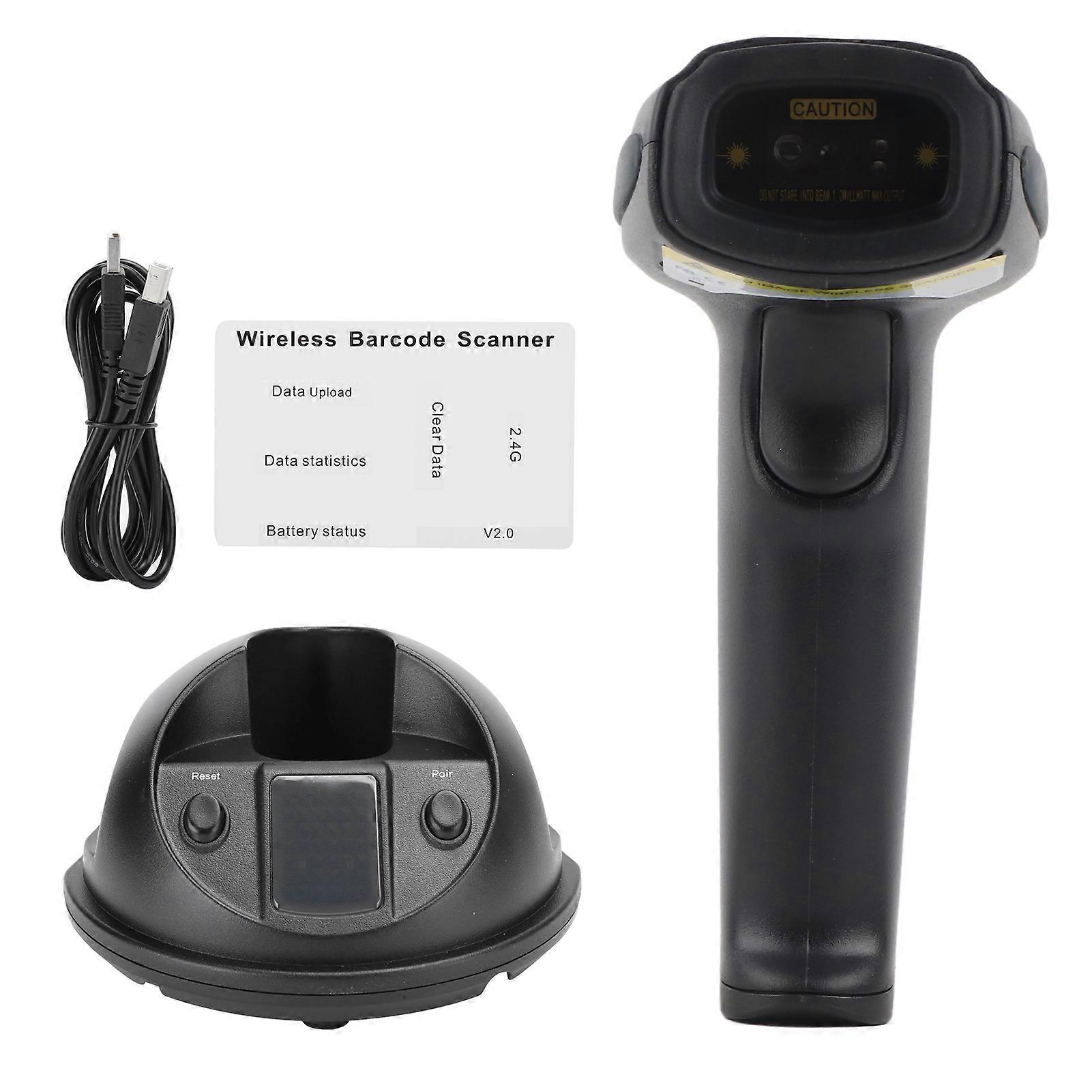 Scanner Wireless for Barcode QR USB3.0 Fast Transmission Warehouse Dedicated Scan GunWX2800D